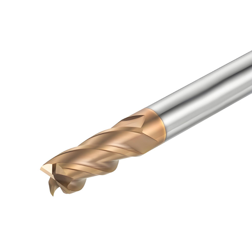 4 Flute Carbide End Mill Cutter For High Speed Processing Of Hard Materials