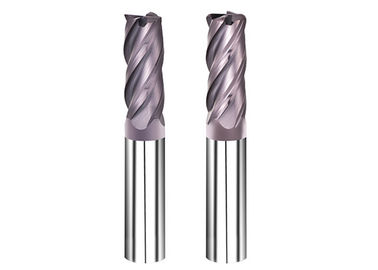 İsviçre TiAlN Nano Kaplama Karbid Son Mill Cutter Geliştirilmiş Performans için